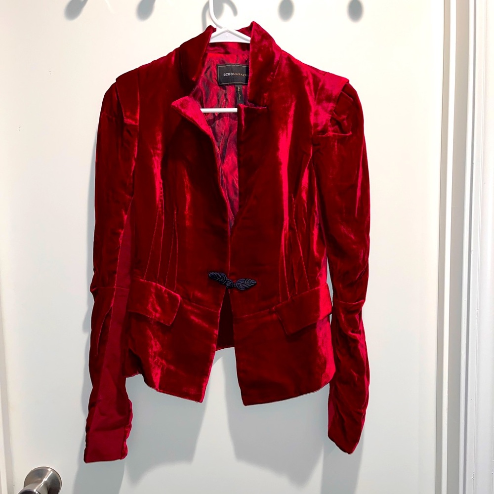 Red Velvet Jacket